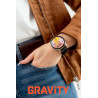 Smartwatch Gravity Gold Strap + Bracelet GT11-1 / gold