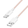 LogiLink CU0324 USB kabelis USB 2.0 1 m USB A USB C 0,48 Gbit/s 60 W Rožinė