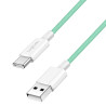 LogiLink CU0326 USB kabelis USB 2.0 0,5 m USB A USB C 0,48 Gbit/s 60 W Žalia
