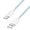 LogiLink CU0330 USB kabelis USB 2.0 1 m USB A USB C 0,48 Gbit/s 60 W Mėlyna