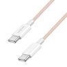 LogiLink CU0343 USB kabelis USB 2.0 1,5 m USB C 0,48 Gbit/s 60 W Rožinė