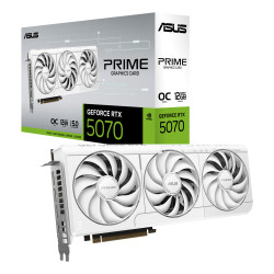ASUS Prime -RTX5070-O12G-WHITE NVIDIA GeForce RTX 5070 12 GB GDDR7