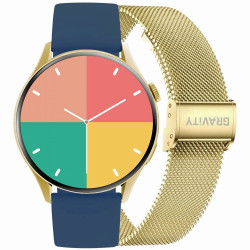 Smartwatch Gravity Strap + Bracelet GT11-4 / Gold