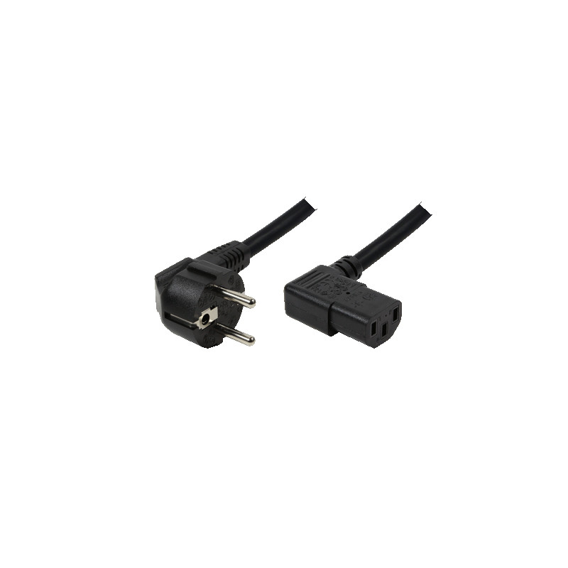 LogiLink Swiss-IEC - IEC-C13, 2m Juoda C13 šakotuvas