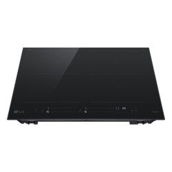 LG CBIZ2437B Juoda Įmontuoti 59 cm Indukcinė viryklė, padalyta į sritis 4 zone(s)