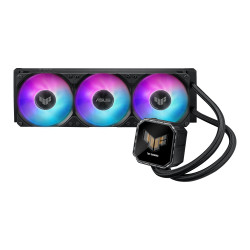ASUS TUF Gaming LC III 360 ARGB LCD Processor All-in-one liquid cooler 12 cm Black 1 pc(s)
