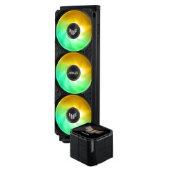 ASUS TUF Gaming LC III 360 ARGB LCD Procesorius Universalusis skystinis aušintuvas 12 cm Juoda 1 vnt
