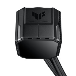 ASUS TUF Gaming LC III 360 ARGB LCD Procesorius Universalusis skystinis aušintuvas 12 cm Juoda 1 vnt
