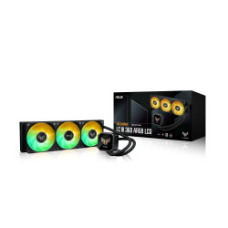 ASUS TUF Gaming LC III 360 ARGB LCD Procesorius Universalusis skystinis aušintuvas 12 cm Juoda 1 vnt