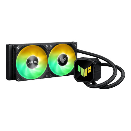 ASUS TUF GAMING LC III 240 ARGB Procesorius Universalusis skystinis aušintuvas 12 cm Juoda