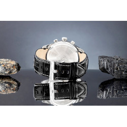 Giewont Men's Chronograph Sapphire Watch / Silver-Blue