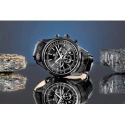Giewont Chronograph Sapphire Men's Watch GW7650-A4 / black