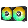 ASUS TUF GAMING LC III 240 ARGB Procesorius Universalusis skystinis aušintuvas 12 cm Juoda