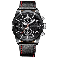 Giewont Men’s Chronograph Watch Sapphire / black