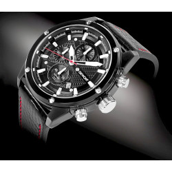 Giewont Men’s Chronograph Watch Sapphire / black