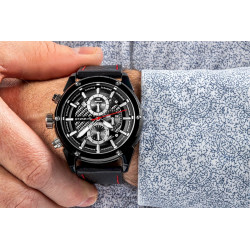 Giewont Men’s Chronograph Watch Sapphire / black