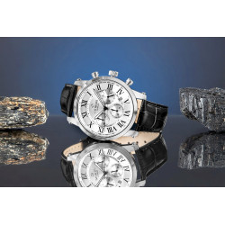 Giewont Men's Chronograph Sapphire Watch GW6260-A1 / silver