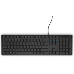 DELL KB216 klaviatūra Biuras USB AZERTY Prancūzų Juoda