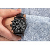 Giewont Men's Watch Chronograph Sapphire / black