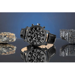 Giewont Men's Watch Chronograph Sapphire / black