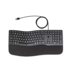 HP 480 Comfort Wired Keyboard klaviatūra Namo USB QWERTY Anglų Juoda
