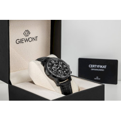 Giewont Men's Watch Chronograph Sapphire / black