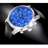 Giewont Chronograph Sapphire Men's Watch / silver/blue
