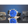 Giewont Chronograph Sapphire Men's Watch / silver/blue