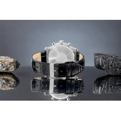 Giewont Chronograph Sapphire Men's Watch / silver/blue