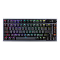 ASUS ROG Azoth klaviatūra Žaidimams USB + RF Wireless + Bluetooth Juoda