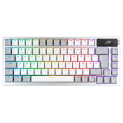 ASUS ROG Azoth klaviatūra Žaidimams USB + RF Wireless + Bluetooth Balta