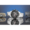 Giewont Chronograph Sapphire Men's Watch / silver/black