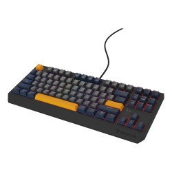 GENESIS Thor 230 TKL Naval Blue Negative Outemu Panda klaviatūra Žaidimams USB QWERTY Anglų Mėlyna