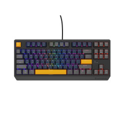 GENESIS Thor 230 TKL Naval Blue Positive Outemu Panda klaviatūra Žaidimams USB + RF Wireless + Bluetooth QWERTY Juoda, Mėlyna, P