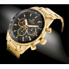 Giewont Chronograph Sapphire Men’s Watch / gold/black