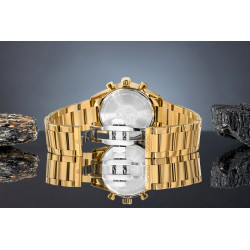 Giewont Chronograph Sapphire Men’s Watch / gold/black