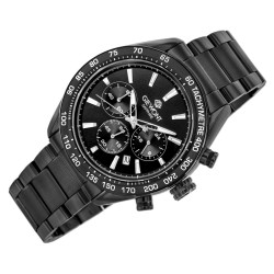 Giewont Men’s Watch Chronograph Sapphire / black