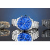 Giewont Men’s Watch Chronograph Sapphire / silver-blue