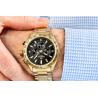 Giewont Men’s Chronograph Sapphire Watch / gold/black