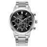 Giewont Men’s Chronograph Sapphire Watch GW8510-B1 / silver/black