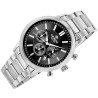 Giewont Men’s Chronograph Sapphire Watch GW8510-B1 / silver/black
