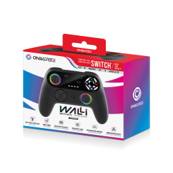 Oniverse ONICTR4-SWI-BLK žaidimų valdiklis Juoda „Bluetooth“ Žaidimų pultelis Analoginis / skaitmeninis Android, Nintendo Switch