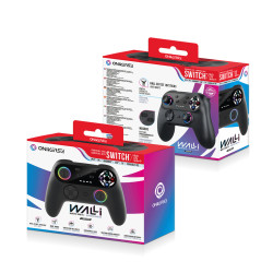 Oniverse ONICTR4-SWI-BLK žaidimų valdiklis Juoda „Bluetooth“ Žaidimų pultelis Analoginis / skaitmeninis Android, Nintendo Switch