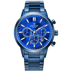 Giewont Chronograph Sapphire Men's Watch / blue