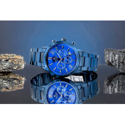 Giewont Chronograph Sapphire Men's Watch / blue