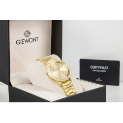 Giewont Sapphire Women's Watch GW1140-B3 / gold