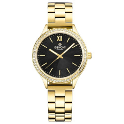 Giewont Sapphire Women’s Watch / gold/black