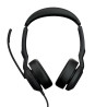 Jabra Evolve2 50 Laisvų rankų įranga Vielinis Su lankeliu Biuras / skambučių centras USB Type-C / USB Type-A Bluetooth Juoda