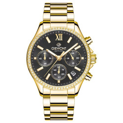 Giewont Sapphire Women's Watch / gold/black