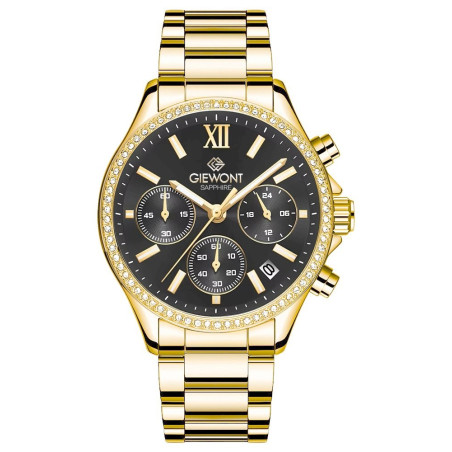 Giewont Sapphire Women's Watch / gold/black